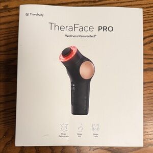 Therabody TheraFace PRO in Black and Red